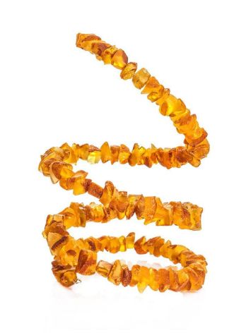 Unpolished Amber Wrap Bracelet, image , picture 4