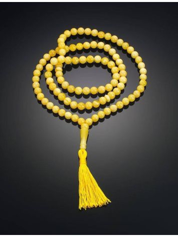 Muslim 99 Honey Amber Prayer Beads, image , picture 2