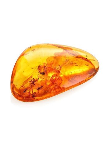 Lemon Amber Stone With Spider Inclusion, image , picture 7