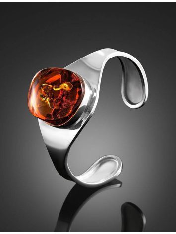 Amber Bracelet In Sterling Silver The Glow, image , picture 2