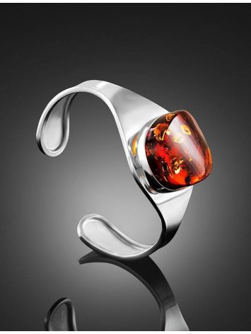 Amber Bracelet In Sterling Silver The Glow, image , picture 3