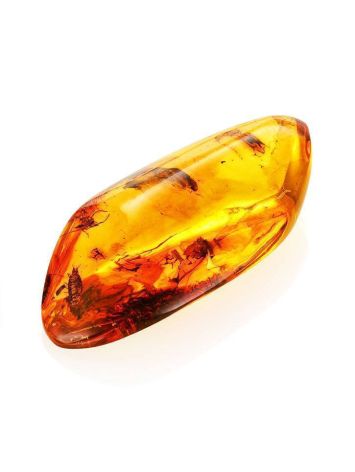 Cognac Amber Souvenir Stone With Inclusions, image , picture 5