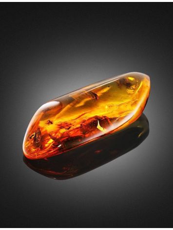 Cognac Amber Souvenir Stone With Inclusions, image , picture 4