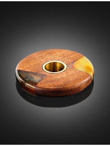 Honey Amber And Wood Pendant The Indonesia, image , picture 2