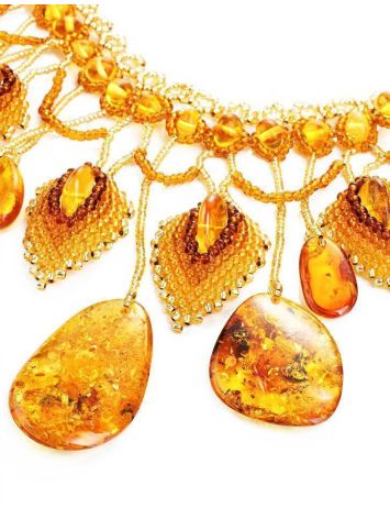 Amber Necklace With Beads The Fable, image , picture 3