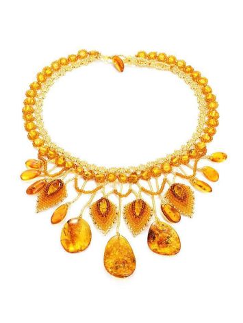 Amber Necklace With Beads The Fable, image , picture 4