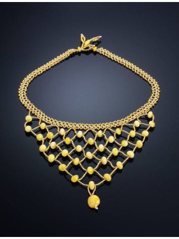 Amber Necklace With Beads The Fable, image , picture 2