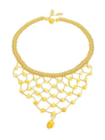 Amber Necklace With Beads The Fable, image , picture 3