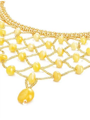 Amber Necklace With Beads The Fable, image , picture 4