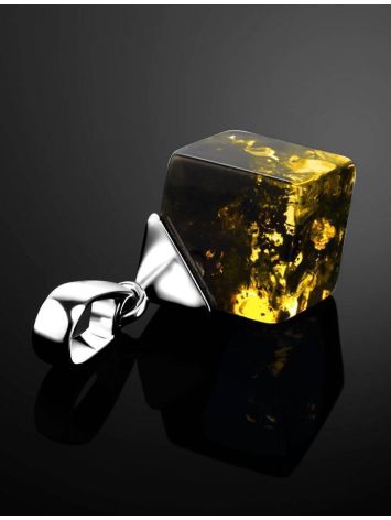 Geometric Green Amber Pendant The Sugar, image , picture 2