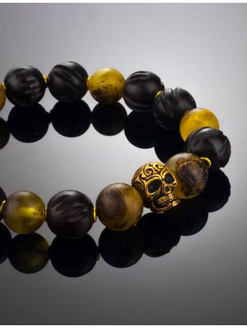 Amber And Wood Bracelet The Cuba, image , picture 3