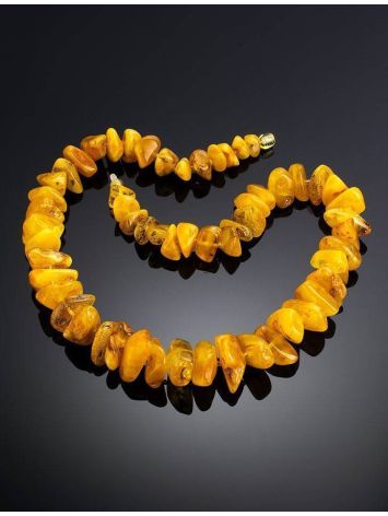 Honey Amber Beaded Necklace, image , picture 2