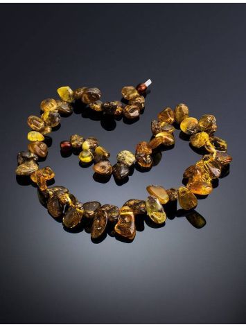 Designer Amber Beaded Necklace The Volcano, image , picture 2