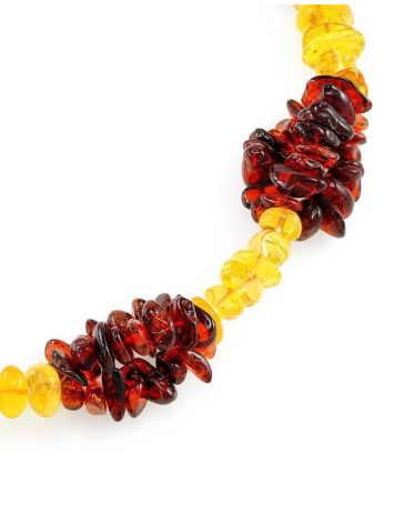 Multicolor Amber Necklace, image , picture 4