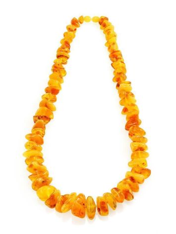 Honey Amber Beaded Necklace, image , picture 3