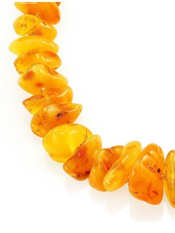 Honey Amber Beaded Necklace, image , picture 4