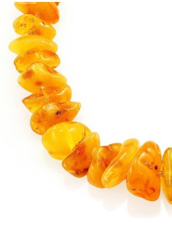 Honey Amber Beaded Necklace, image , picture 4