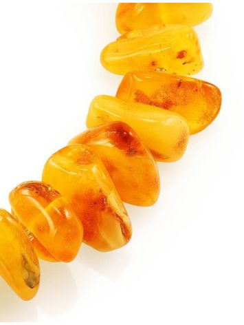Honey Amber Beaded Necklace, image , picture 5