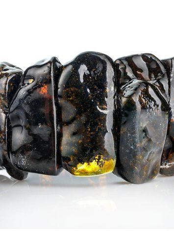 Black Amber Bracelet The Volcano, image , picture 3