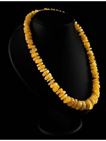 Honey Amber Beaded Necklace, image , picture 4