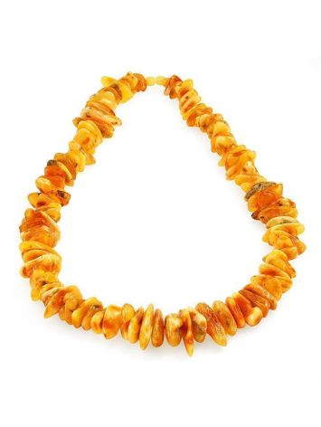 Honey Amber Beaded Necklace, image , picture 3