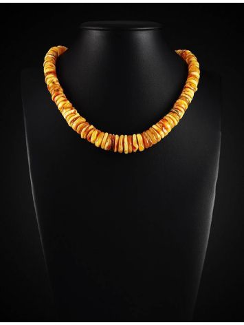 Motley Amber Beaded Necklace, image , picture 2