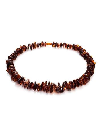 Cherry Amber Beaded Necklace, image , picture 3