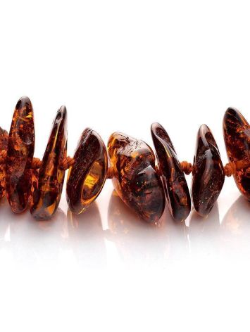 Cherry Amber Beaded Necklace, image , picture 4