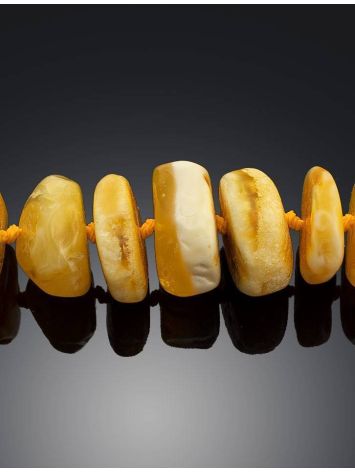 Bold Amber Beaded Necklace, image , picture 2