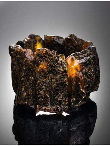 Raw Amber Bracelet The Volcano, image , picture 2