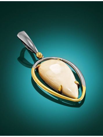 Gold-Plated Pendant With Mammoth Tusk The Era, image , picture 2