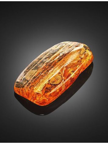 Textured Amber Stone With Fly Inclusion, image , picture 3
