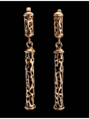Gold-Plated Bar Dangles With Caoutchouc The Kenya, image , picture 2