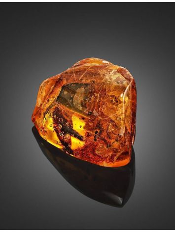 Natural Textured Amber Stone With Ant Inclusion, image , picture 3
