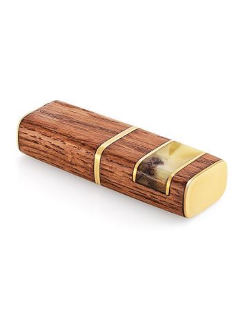 16 Gb Handcrafted Amber Flash Drive With Wood The Indonesia, image , picture 3