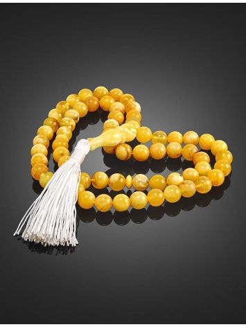 Muslim 66 Honey Amber Prayer Beads, image , picture 2