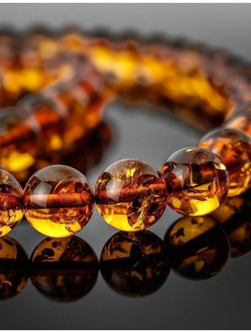 Islamic 99 Cognac Amber Prayer Beads, image , picture 3