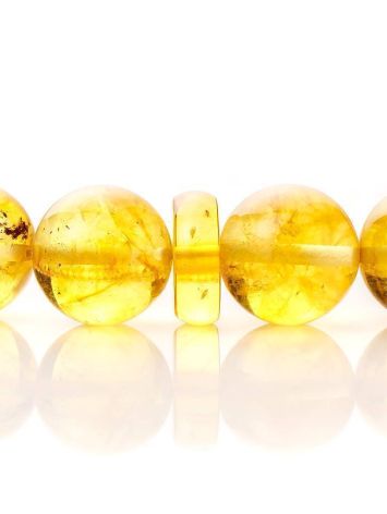 Islamic 33 Lemon Amber Prayer Beads, image , picture 4