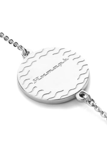Chain  Amber Bracelet In Sterling Silver The Monaco, image , picture 4