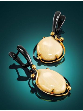 Mammoth Tusk Earrings In Gold-Plated Silver The Era, image , picture 2