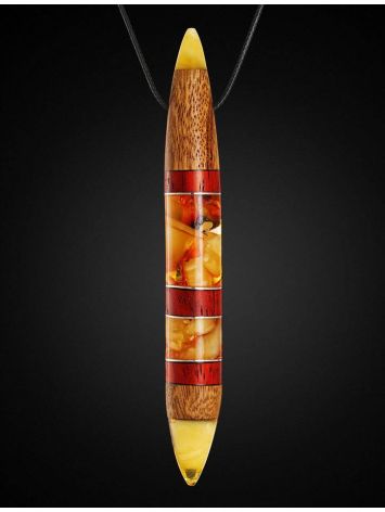 Bar Amber Pendant With Wood The Indonesia, image , picture 3