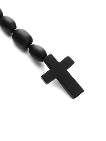 Olive Cut Black Amber Rosary The Cuba, image , picture 4
