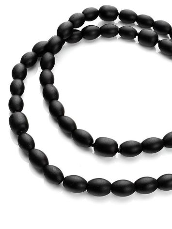 Olive Cut Black Amber Rosary The Cuba, image , picture 6