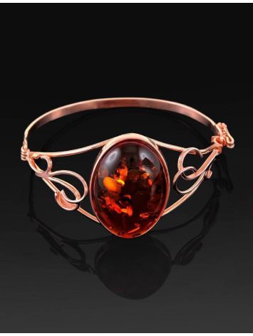 Handmade Amber Bracelet In Gold Plated Silver The Rialto, image , picture 2