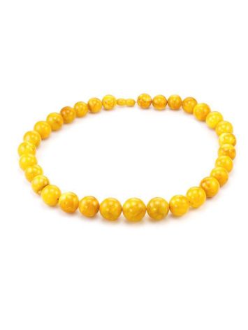 Honey Amber Beaded Necklace, image , picture 4