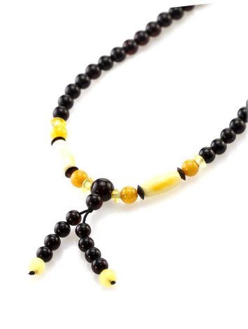 Multicolor Amber Buddhist Prayer Beads The Cuba, image , picture 3