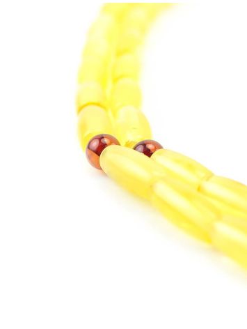 Honey Amber Buddhist Prayer Beads, image , picture 3