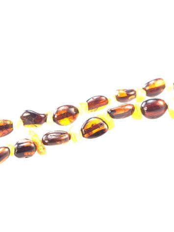 Multicolor Amber Beaded Necklace, image , picture 2