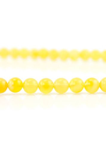 Butterscotch Amber Buddhist Prayer Beads, image , picture 4