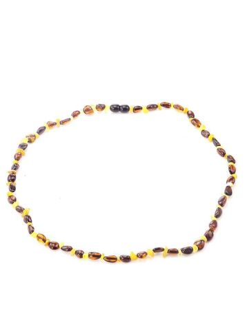 Multicolor Amber Beaded Necklace, image , picture 4